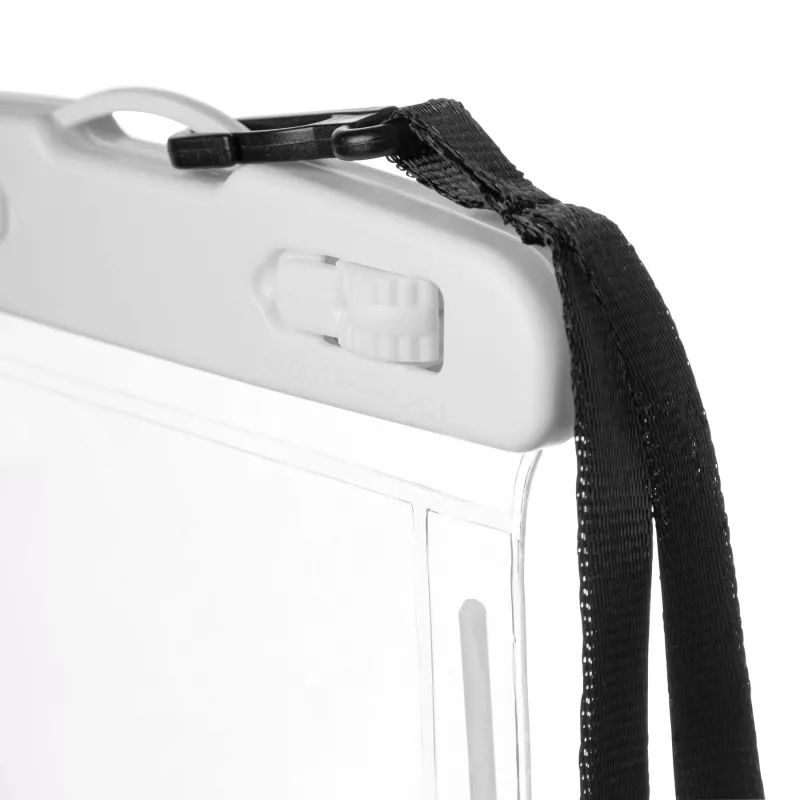 Torebka na telefon DIVER - biały, transparentny (56-0404924)