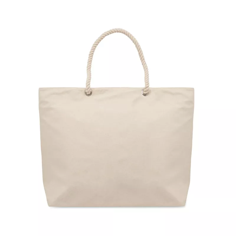 Torba plażowa chłodząca z bawełny 220 g/m² HEAVEN - Bezowy (MO2127-13)