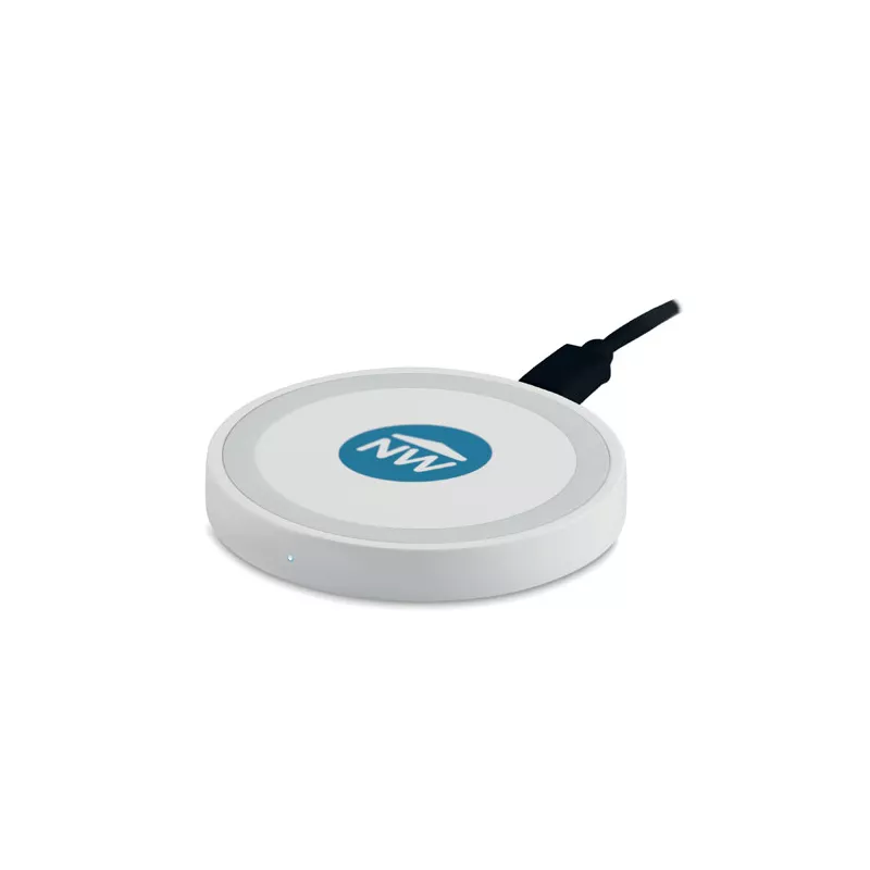 Ładowarka bezprzewodowa 5W WIRELESS PLATO - Bialy (MO9446-06)