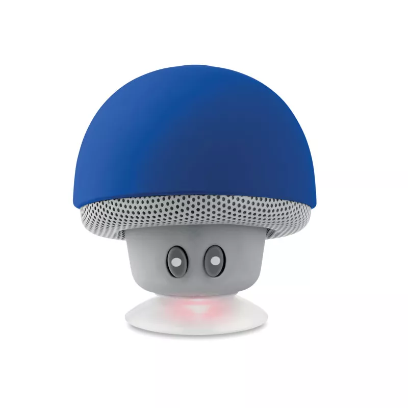 Głośnik bezprzewodowy 3W z przyssawką MUSHROOM - Niebieski (MO9506-37)