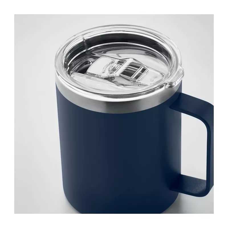 Kubek termiczny ze stali z recyklingu 300 ml INARI - Francuski Granat (MO6934-85)