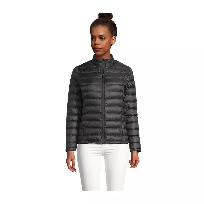 Kurtka puchowa damska Sol's WILSON WOMEN - Czarny (S02899-BK)