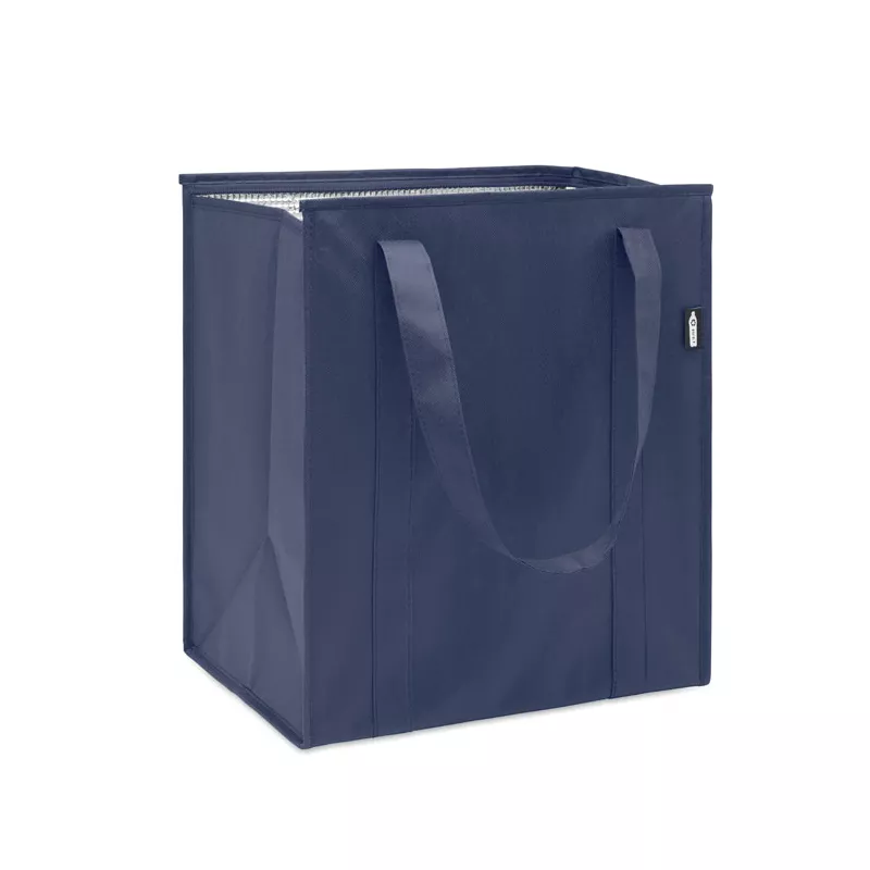 Torba chłodząca z włókniny RPET 25 l 80 g/m² WOOLER - Niebieski (MO2492-04)