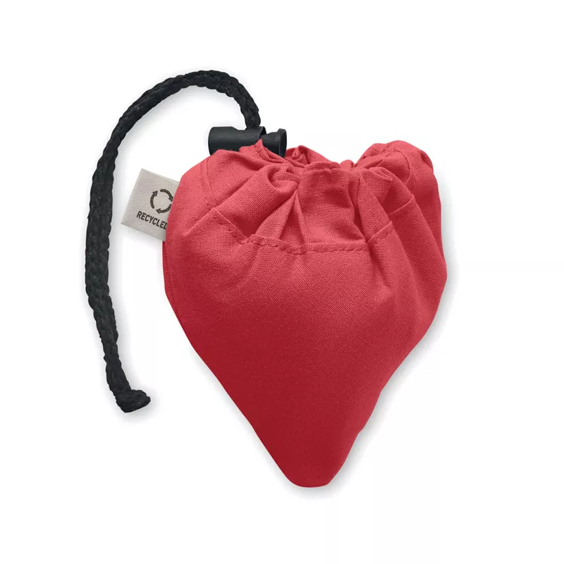 Torba składana z recyklingu 140 g/m² CARRIE COLOUR - Czerwony (MO2487-05)