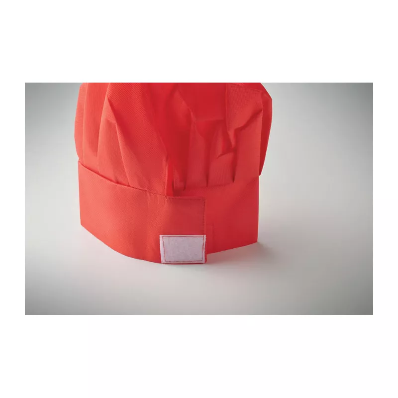 Fartuch i czapka kucharska dla dzieci 80 g/m² KID CHEF - Czerwony (MO2826-05)