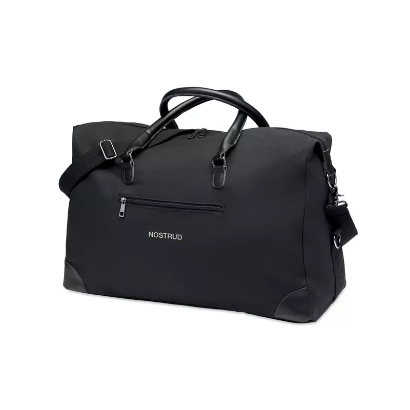 Torba weekendowa z płótna 340 g/m² MONACO - Czarny (MO6292-03)