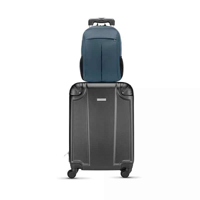 Plecak na laptopa 15" z poliestru 360D STOCKHOLM BAG - Niebieski (MO8958-04)