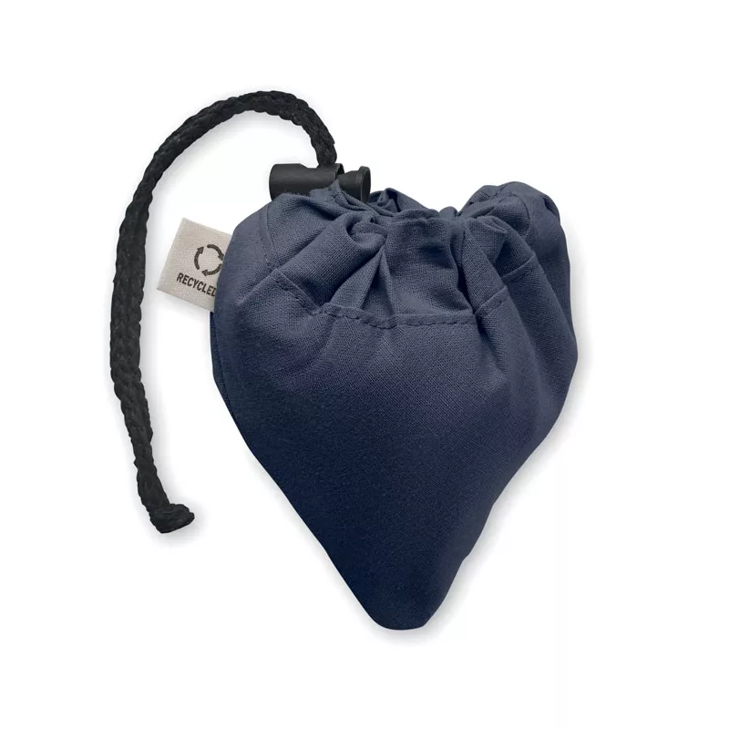 Torba składana z recyklingu 140 g/m² CARRIE COLOUR - Niebieski (MO2487-04)