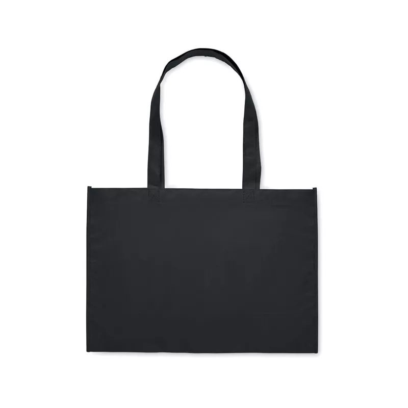 Torba na zakupy z włókniny RPET 80 g/m² KAIMONO - Czarny (MO2193-03)