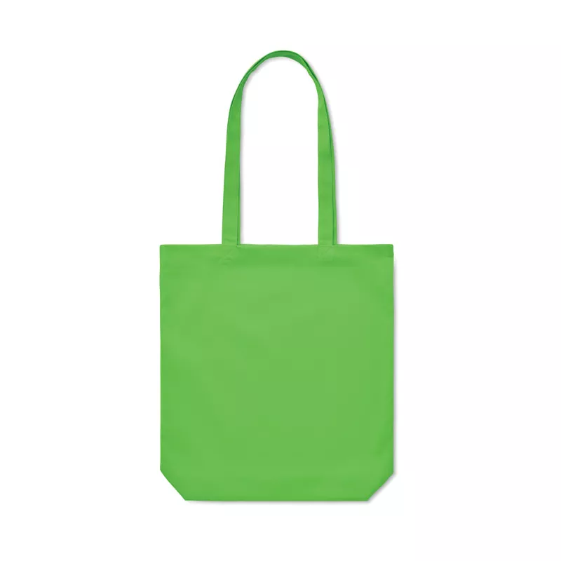 Torba bawełniana na zakupy 270 g/m² RASSA COLOURED - Limonka (MO6442-48)