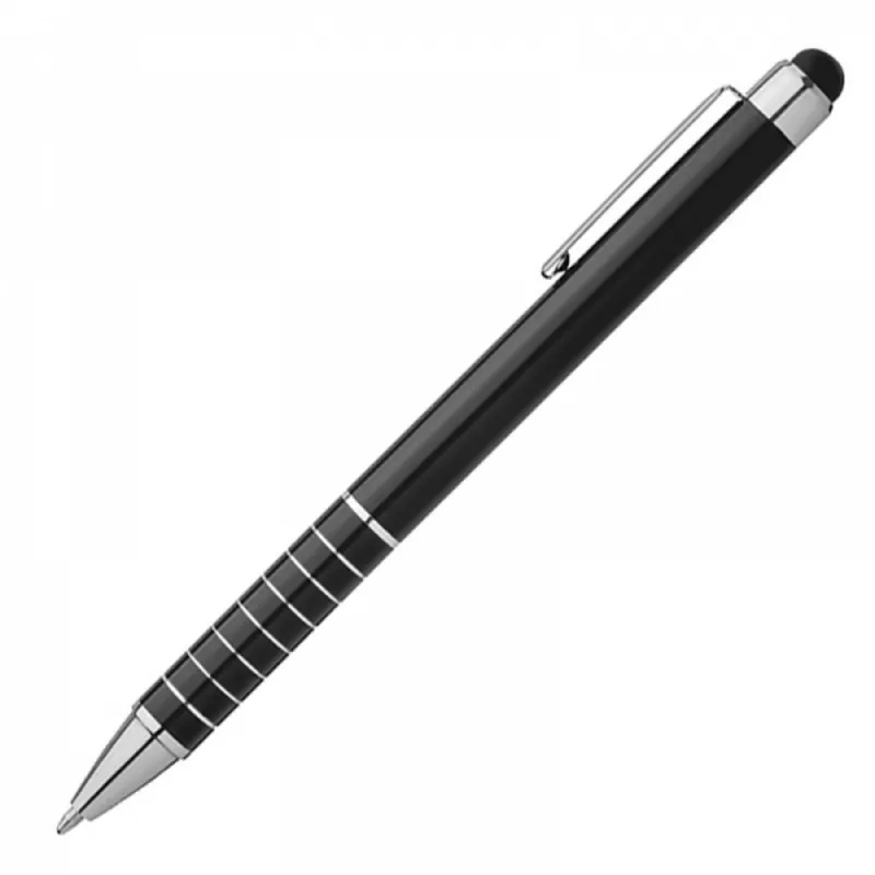 Długopis metalowy touch pen LUEBO - czarny (041803)