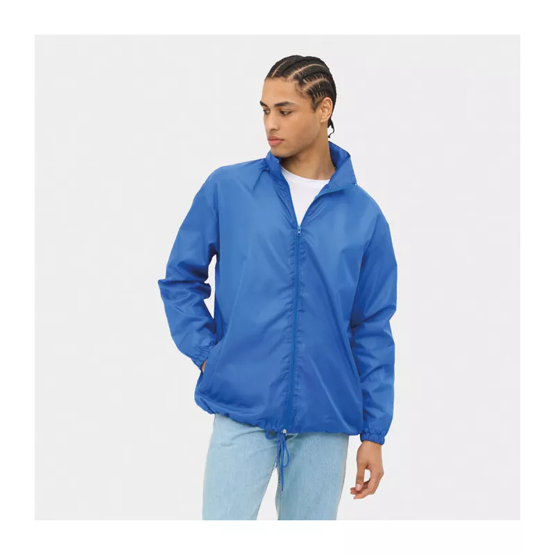 Wiatrówka unisex z kapturem 210 g/m² Sol's SHIFT - Niebieski (S01618-RB)