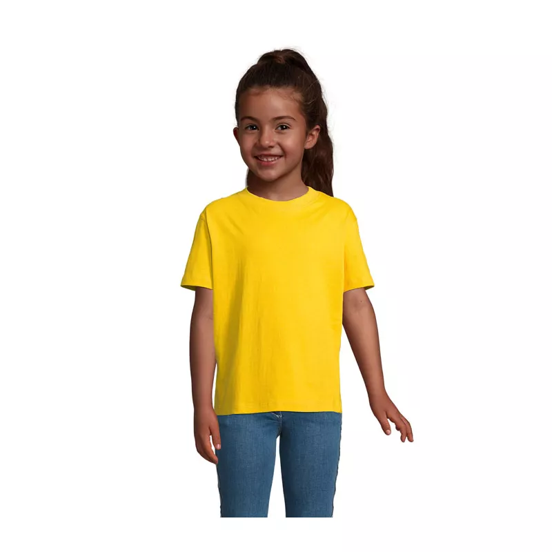 Koszulka dziecięca 190 g/m² Sol's IMPERIAL KIDS - Dorado (S11770-GO)