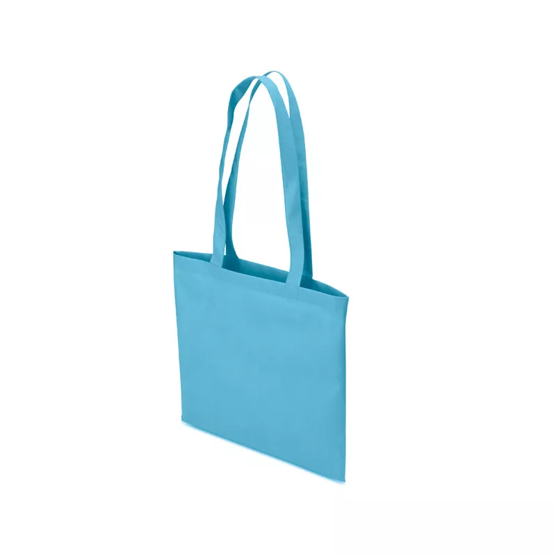 Torba na zakupy z włókniny 40x40 cm 80 g/m² TOTECOLOR - Turkusowy (IT3787-12)
