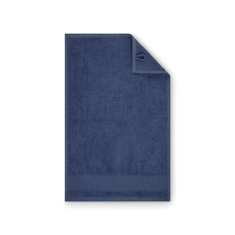 Ręcznik bawełniany 380 g/m² 30x50 cm ISLAND 30 - Niebieski (MO2764-04)