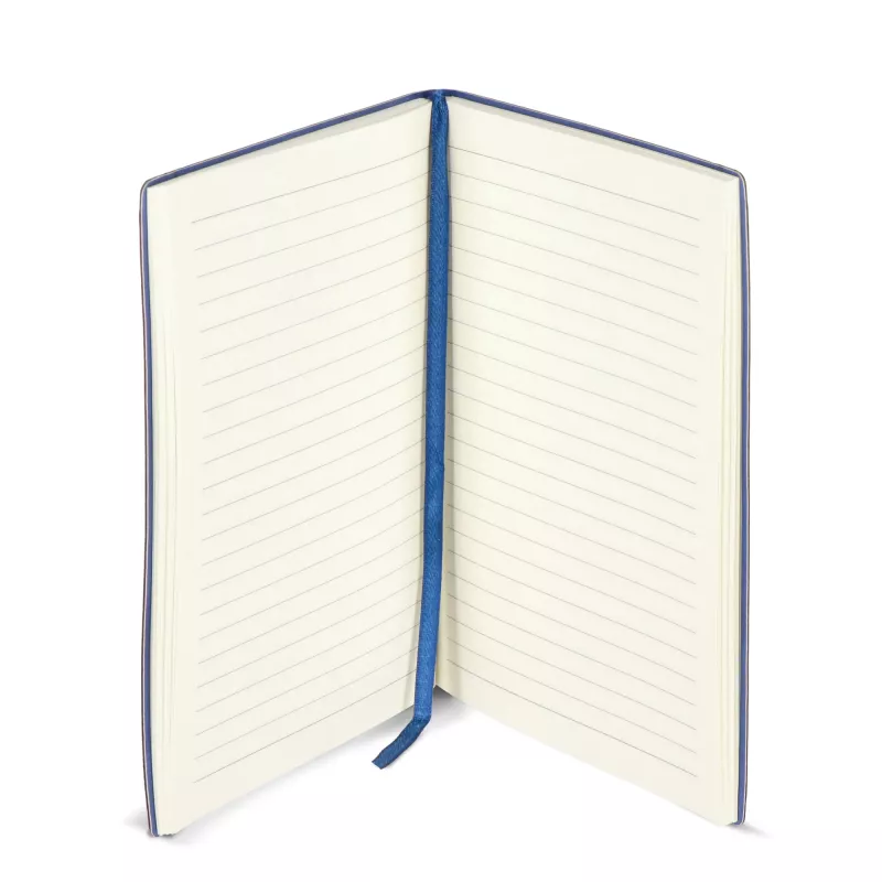 Notatnik Yuzu z miękką okładką Thermo A5 - czarno / niebieski (LT92091-N0211)