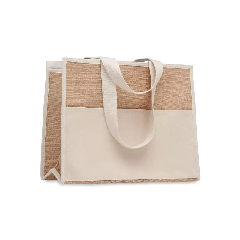 Torba termiczna z juty CAMPO DE GELI - Bezowy (MO6160-13)