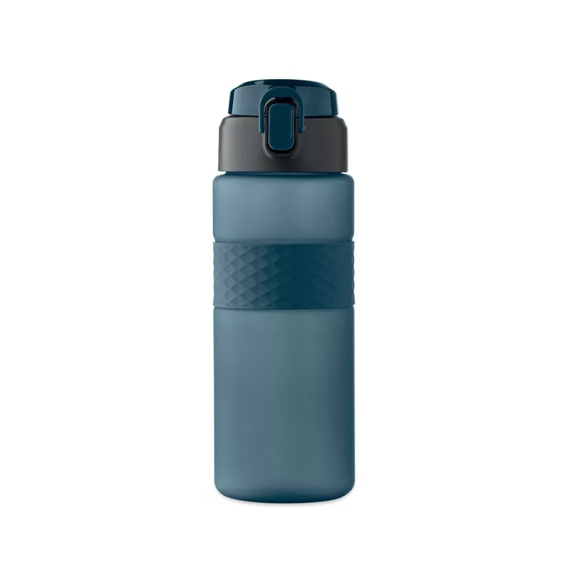 Butelka z RPET ze słomką 700 ml ISJFORDEN - Francuski Granat (MO2755-85)