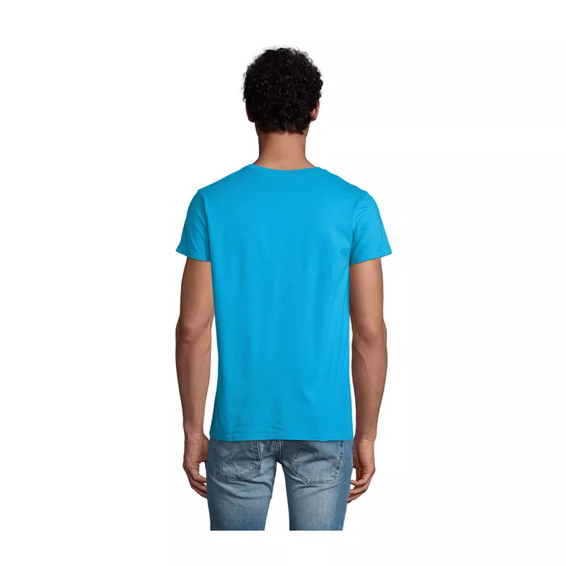 Koszulka męska organiczna 150 g/m² Sol's CRUSADER MEN - Aqua (S03582-AQ)