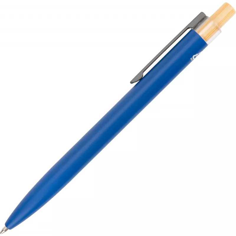 Zestaw piśmienny długopis półżelowy i ołówek automatyczny z aluminium z recyklingu SIEGFRIED - niebieski (1442604)