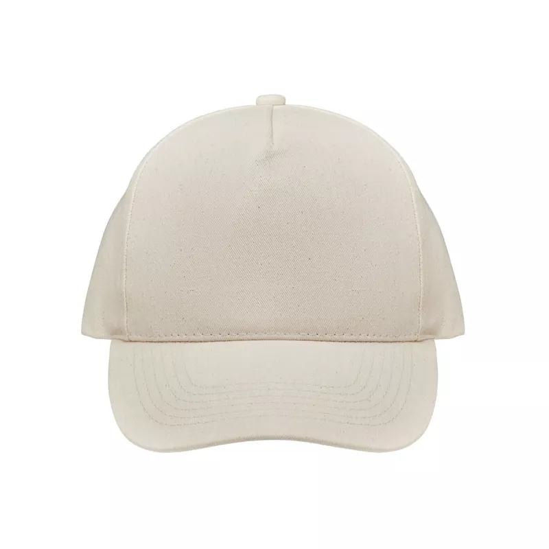 Czapka z daszkiem organiczna 250 g/m² BICCA CAP - Bezowy (MO6432-13)