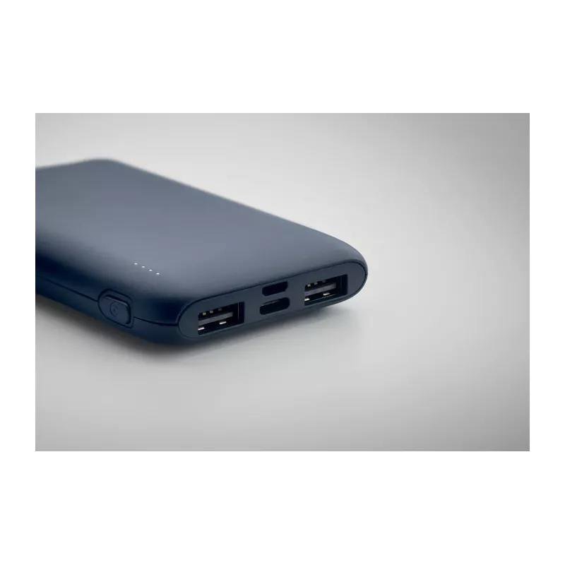 Powerbank 5000 mAh z ABS z recyklingu POWER52C - Francuski Granat (MO2279-85)