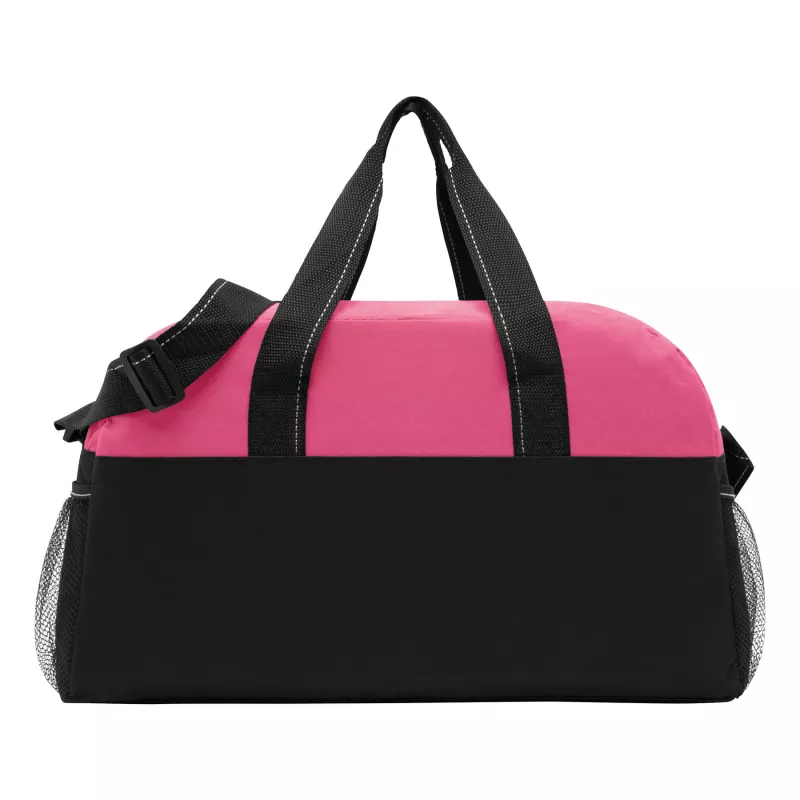 Sportowa torba FITNESS - czarny, różowy (56-0808555)