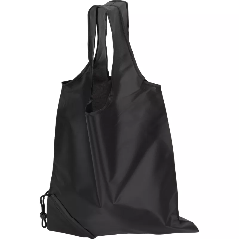 Torba na zakupy składana 190T HENRYKA - czarny (6072403)