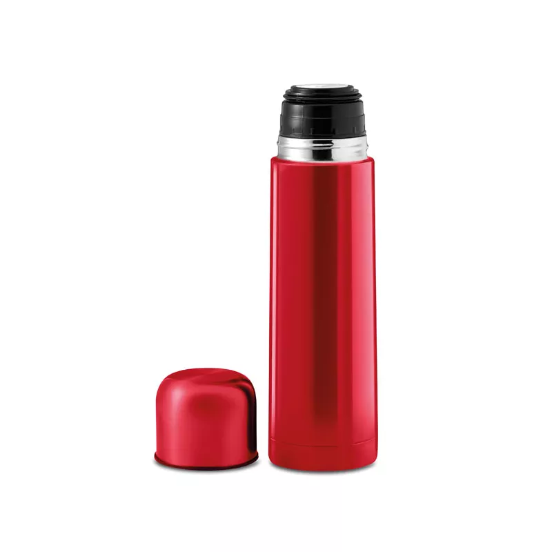 Termos stalowy dwuścienny 500 ml CHAN - Czerwony (MO8314-05)