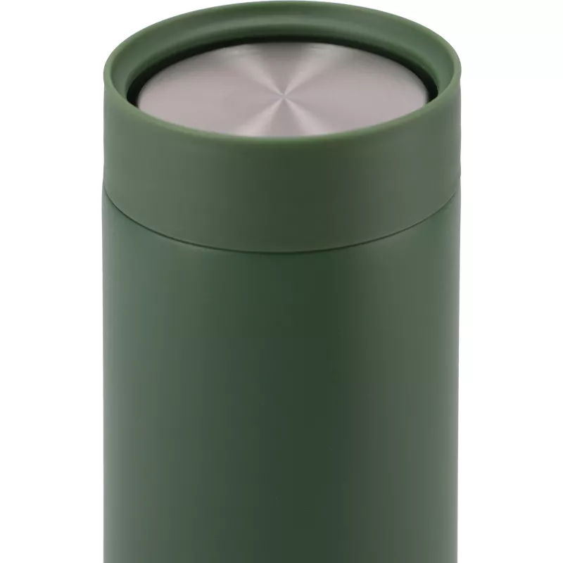 Kubek termiczny stalowy z recyklingu LE PORT MoLu 360 ml - oliwkowy (535319)