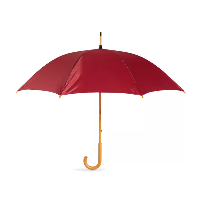 Parasol klasyczny 23" z drewnianym trzonem CALA - Burgund (KC5132-02)