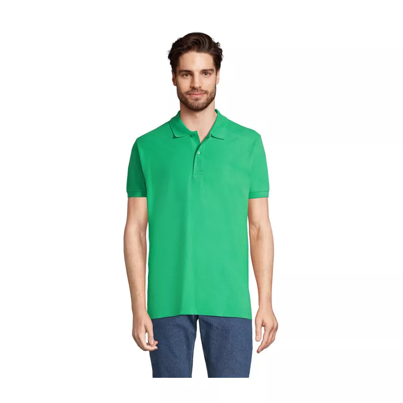 Koszulka polo męska piqué 180 g/m² Sol's PERFECT MEN - Wiosenna Zieleń (S11346-EO)