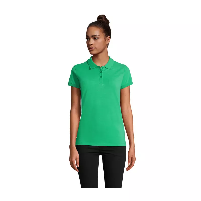 Polo damskie piqué 180 g/m² Sol's PERFECT WOMEN - Wiosenna Zieleń (S11347-EO)