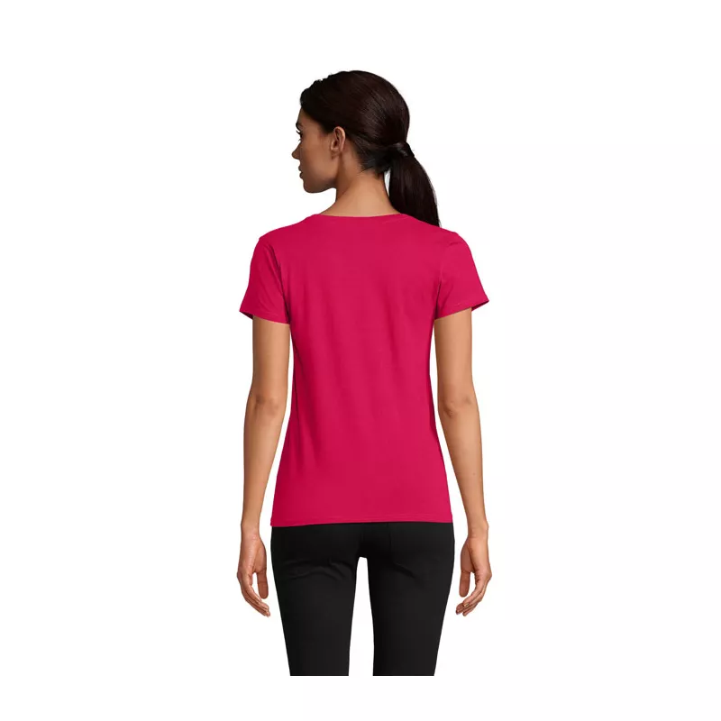 Koszulka organiczna 175 g/m² Sol's PIONEER WOMEN - Fuchsia (S03579-FU)