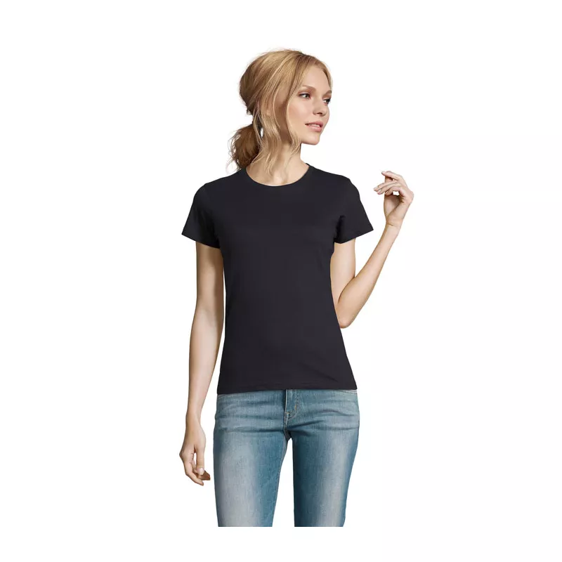 Koszulka damska 190 g/m² Sol's IMPERIAL WOMEN - Granatowy (S11502-NY)