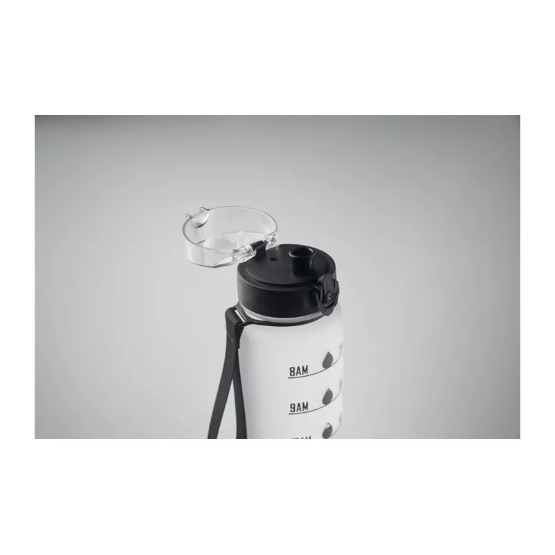 Butelka sportowa RPET 1000 ml ISFORDEN MARK - Przezroczysty Bialy (MO2672-26)