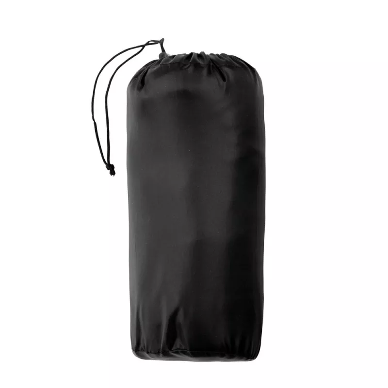 Koc polarowy 120 x 150 cm w pokrowcu - szary (P459.062)