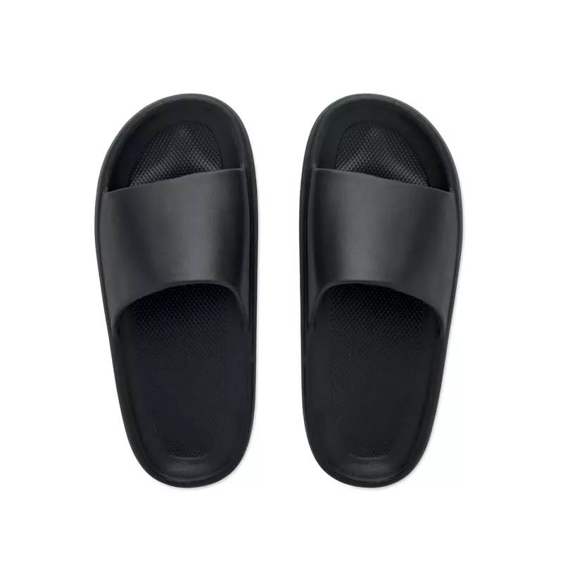Klapki basenowe unisex z EVA rozmiar 40–41 EVASLIDE - Czarny (MO2897-03)
