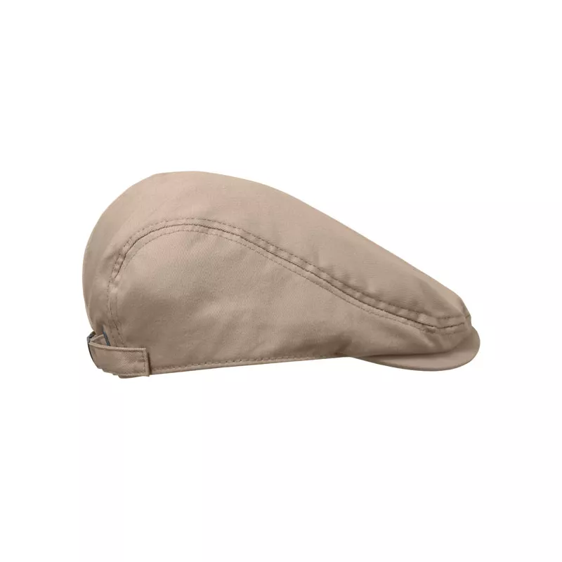 Czapka kaszkiet z bawełny twill 235 g/m² FLAT PEAK - Bezowy (MO2850-13)