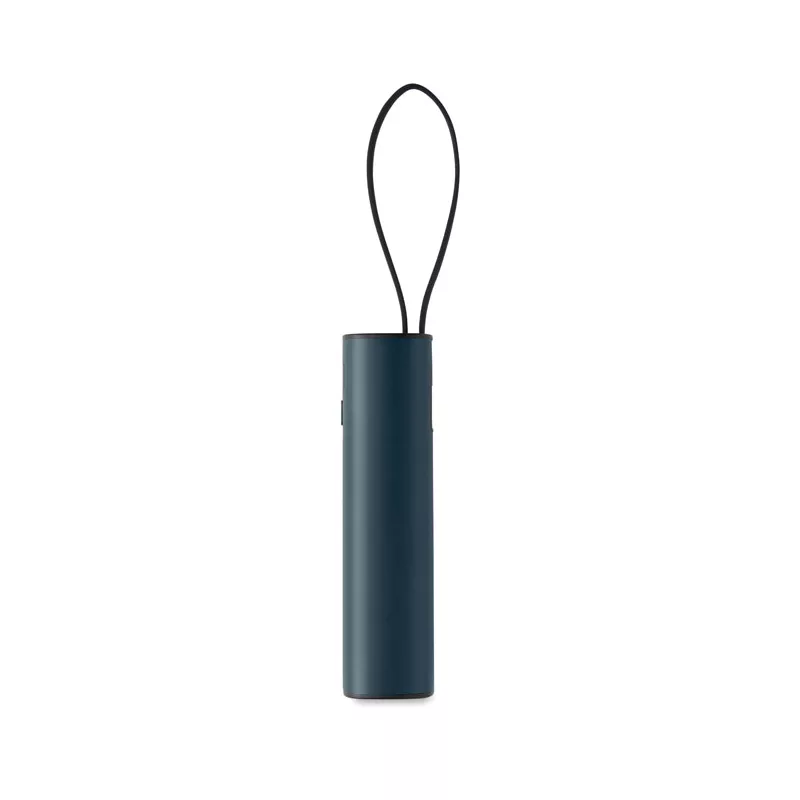 Powerbank aluminiowy 5000 mAh z kablem USB-C POWERTUBE - Francuski Granat (MO3144-85)
