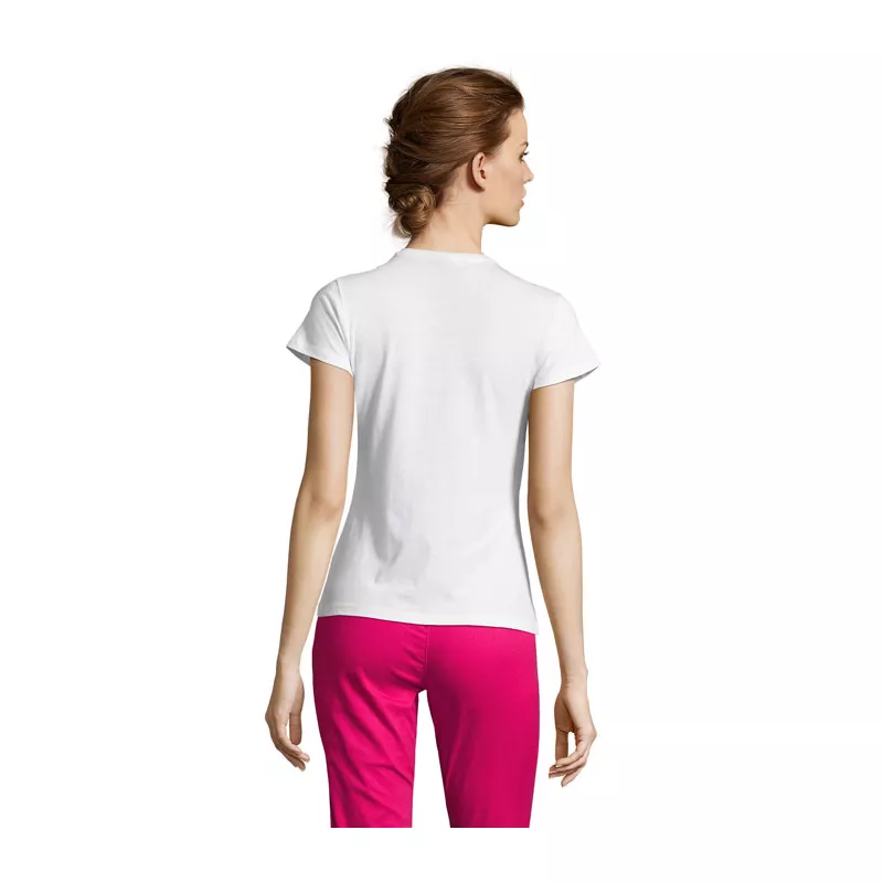 Koszulka damska dopasowana 150 g/m² Sol's MISS - Bialy (S11386-WH)