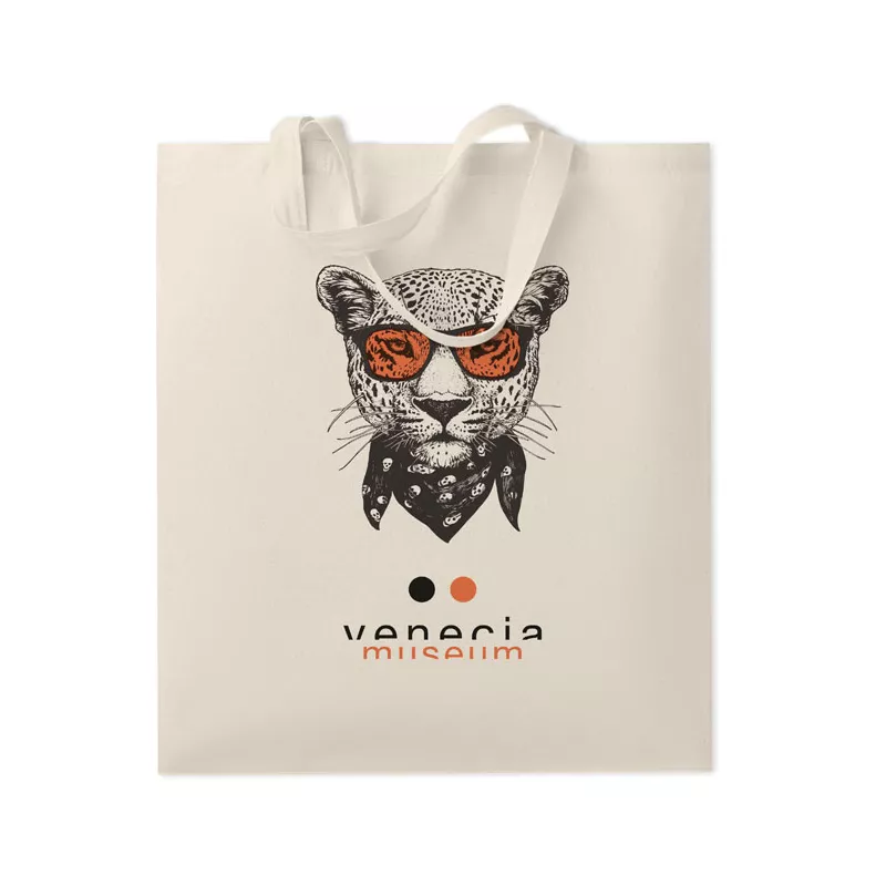 Torba bawełniana 140 g/m² MARKETA + - Bezowy (MO9847-13)