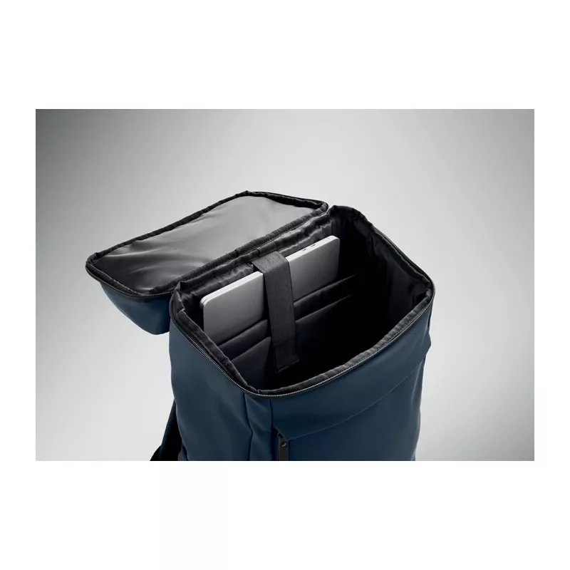 Plecak na laptop 15" z PU BOULDER - Francuski Granat (MO3122-85)