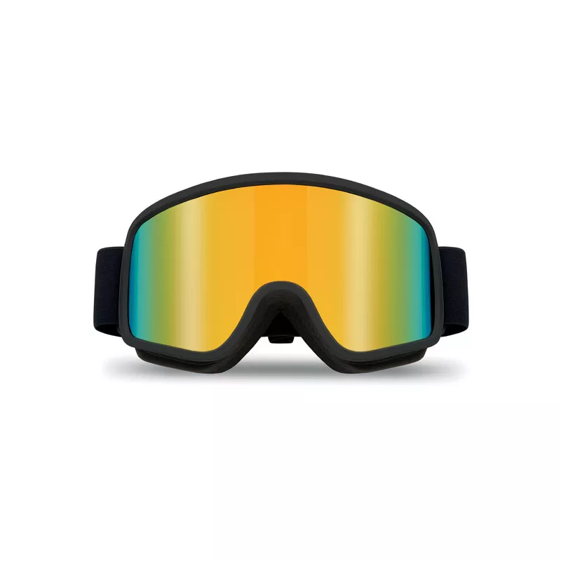 Gogle narciarskie UV400 lustrzane NISEKO - Pomaranczowy (MO3194-10)