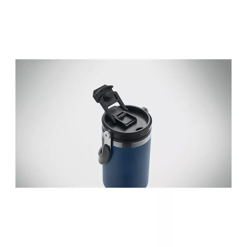 Kubek termiczny ze słomką ze stali 850 ml SUMA HAND - Francuski Granat (MO2561-85)