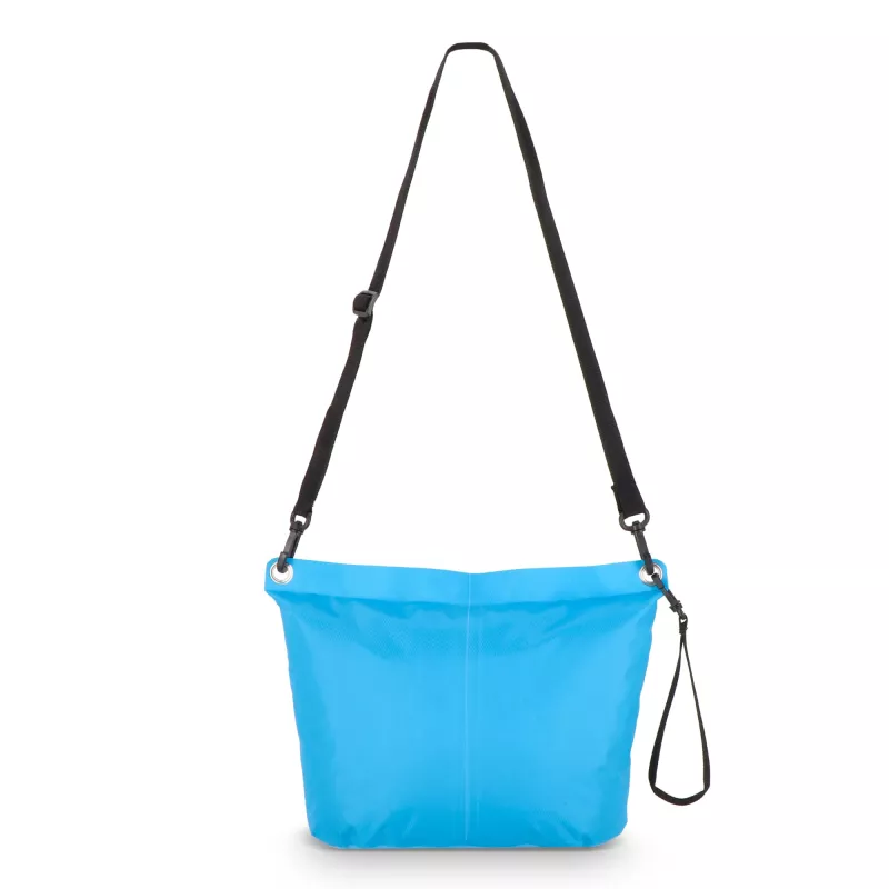 Wodoodporna torba na ramię z ripstopu 33 x 23 x 13 cm - jasnoniebieski (LT95344-N0012)