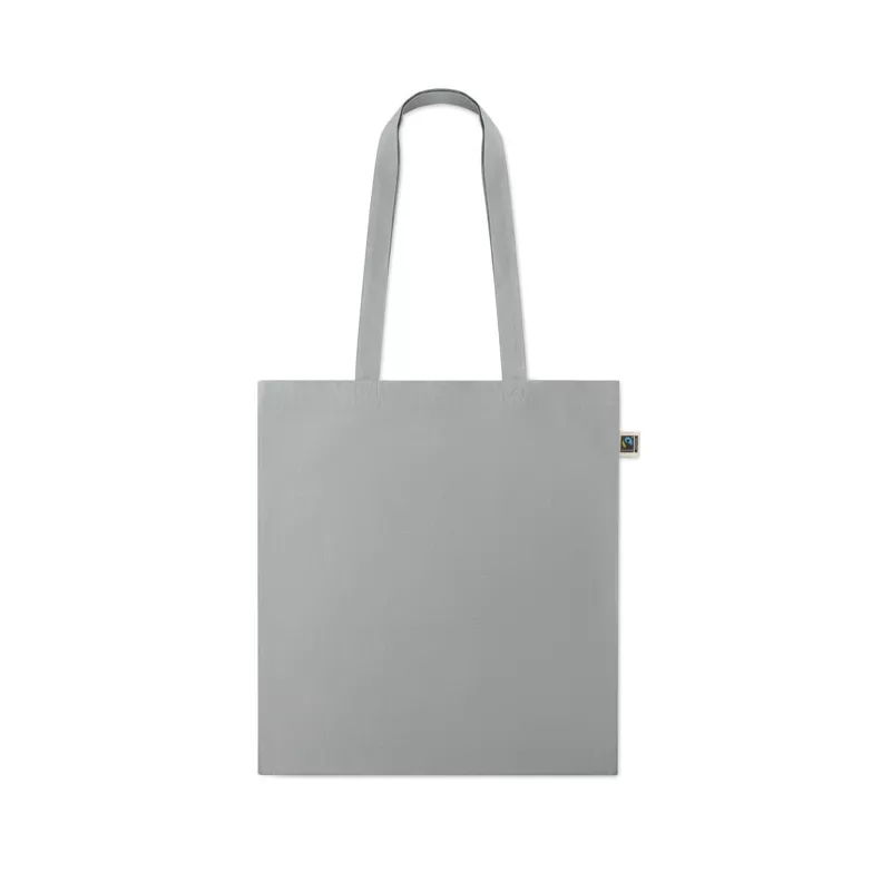Torba bawełniana Fairtrade 180 g/m² OSOLE+ COLOUR - Szary (MO2589-07)