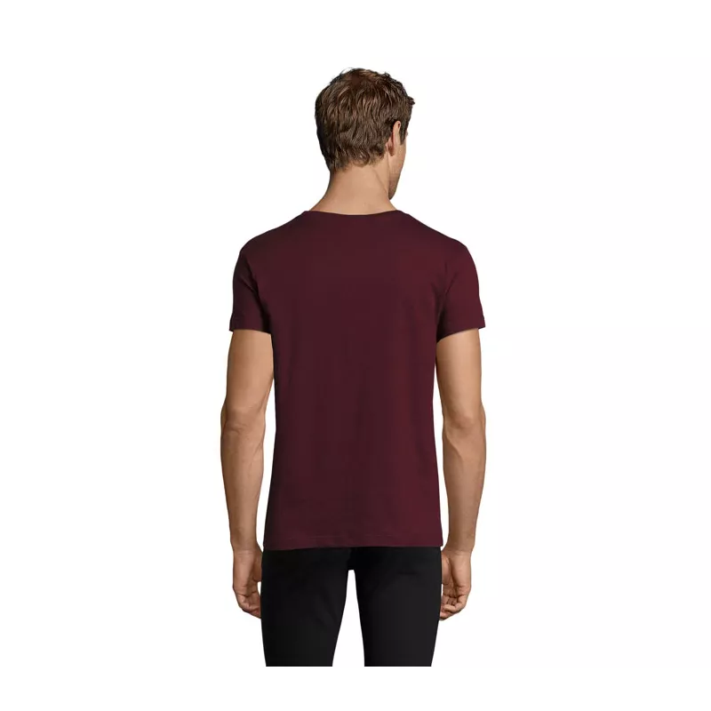 Koszulka męska dopasowana 150 g/m² Sol's REGENT FIT - Oxblood (S00553-OX)
