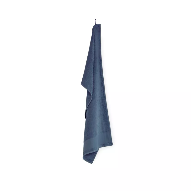 Ręcznik do rąk bawełniany 380 g/m² 50x100 cm ISLAND 50 - Niebieski (MO2765-04)