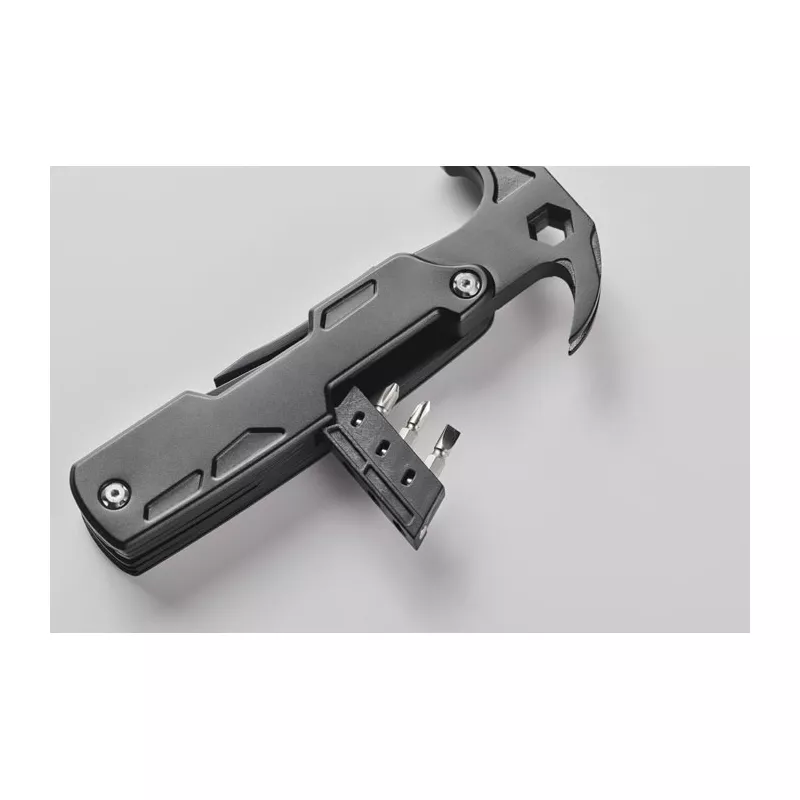 Młotek wielofunkcyjny 14 w 1 ze stali MULTIHAMMER - Czarny (MO2717-03)